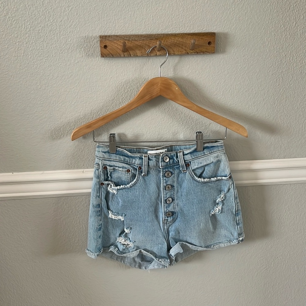 Curve Love High Rise Mom Shorts